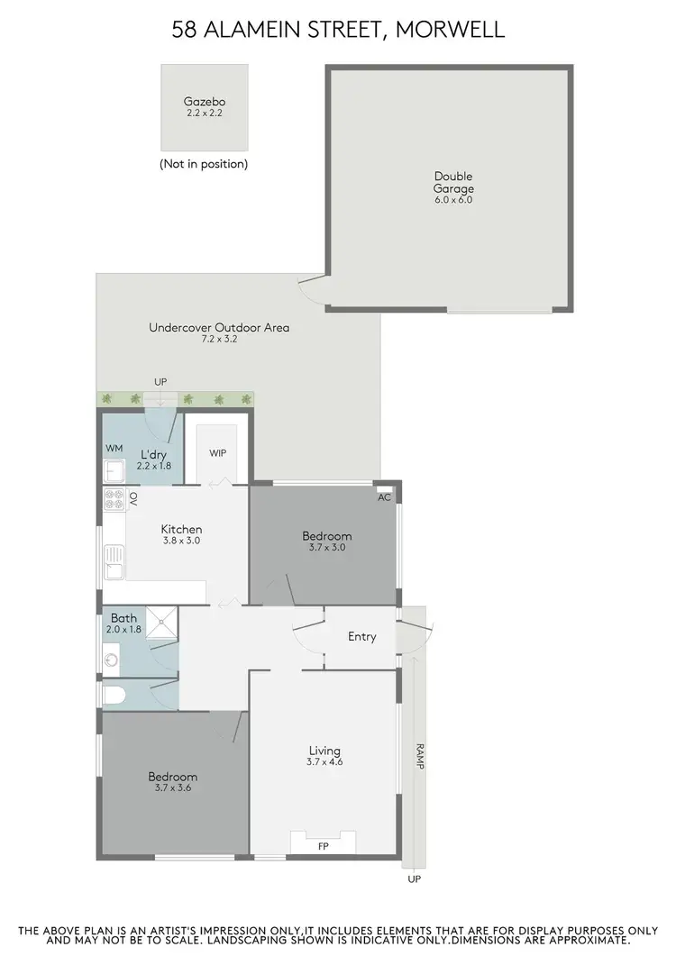 Floorplan of Homely house listing, 58 Alamein Street, Morwell VIC 3840