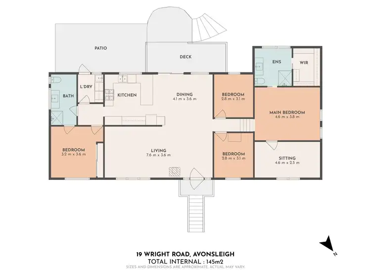 Floorplan of Homely house listing, 19 Wright Road, Avonsleigh VIC 3782