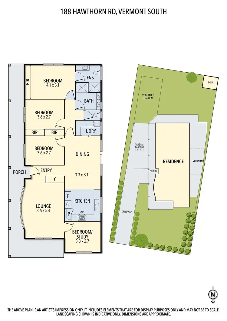 Floorplan of Homely house listing, 188 Hawthorn Road, Vermont South VIC 3133