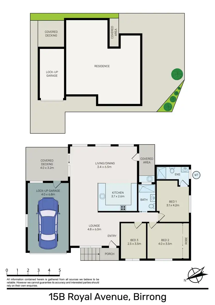 Floorplan of Homely house listing, 15B Royal Avenue, Birrong NSW 2143