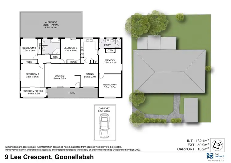 Floorplan of Homely house listing, 9 Lee Crescent, Goonellabah NSW 2480