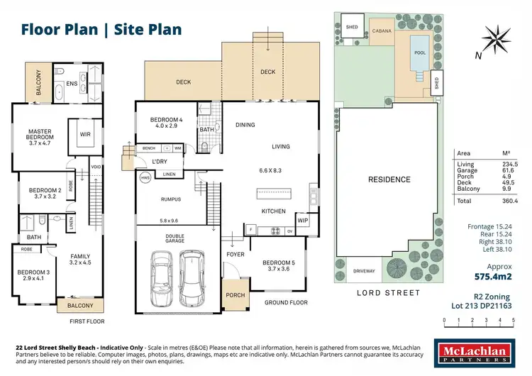 Floorplan of Homely house listing, 22 Lord Street, Shelly Beach NSW 2261