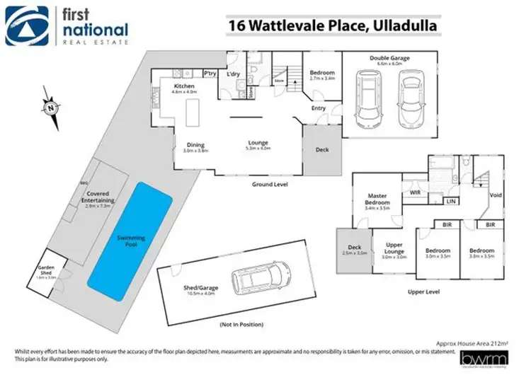 Floorplan of Homely house listing, 16 Wattlevale Place, Ulladulla NSW 2539