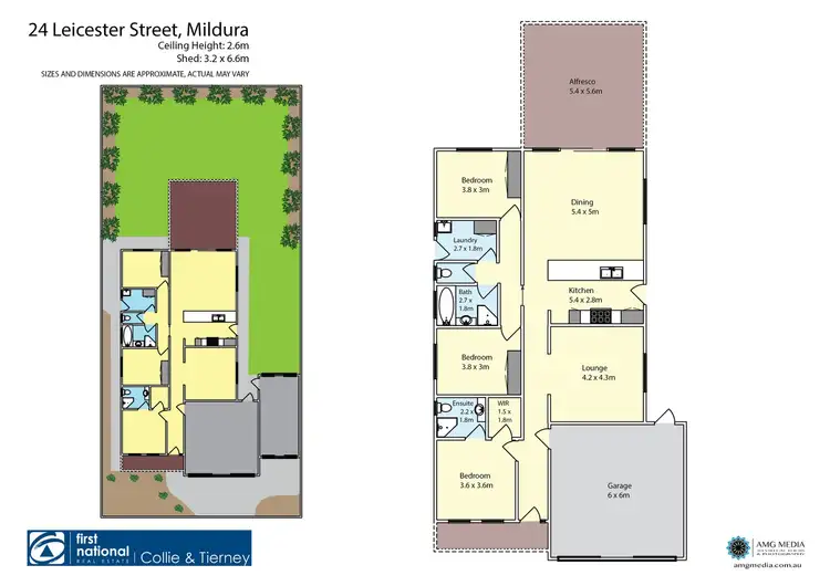 Floorplan of Homely house listing, 24 Leicester Street, Mildura VIC 3500