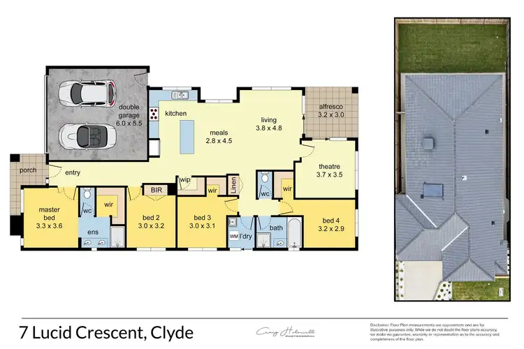 Floorplan of Homely house listing, 7 Lucid Crescent, Clyde VIC 3978