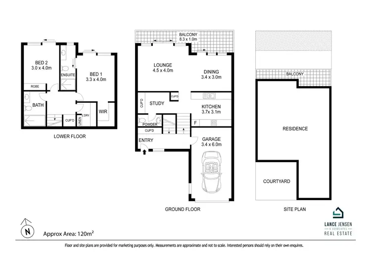Floorplan of Homely unit listing, 1/40 Allambee Place, Valentine NSW 2280