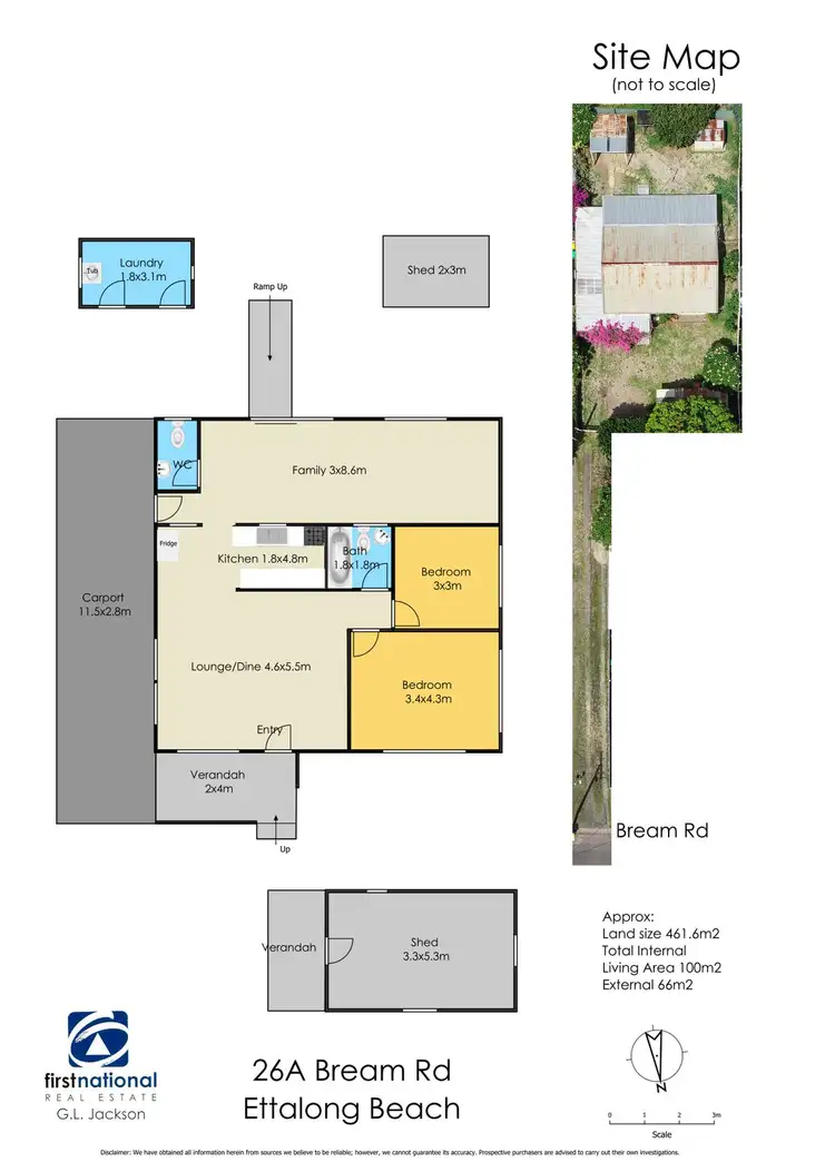 Floorplan of Homely house listing, 26A Bream Road, Ettalong Beach NSW 2257