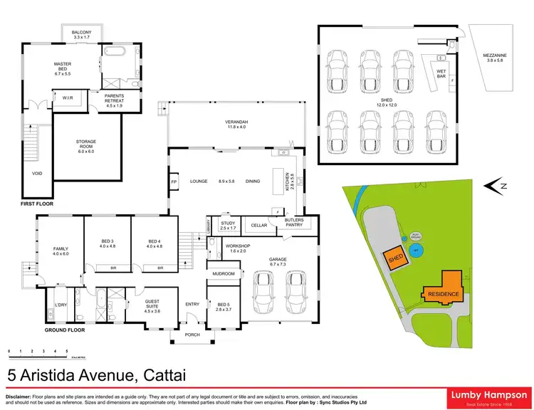 Floorplan of Homely house listing, 5 Aristida Avenue, Cattai NSW 2756