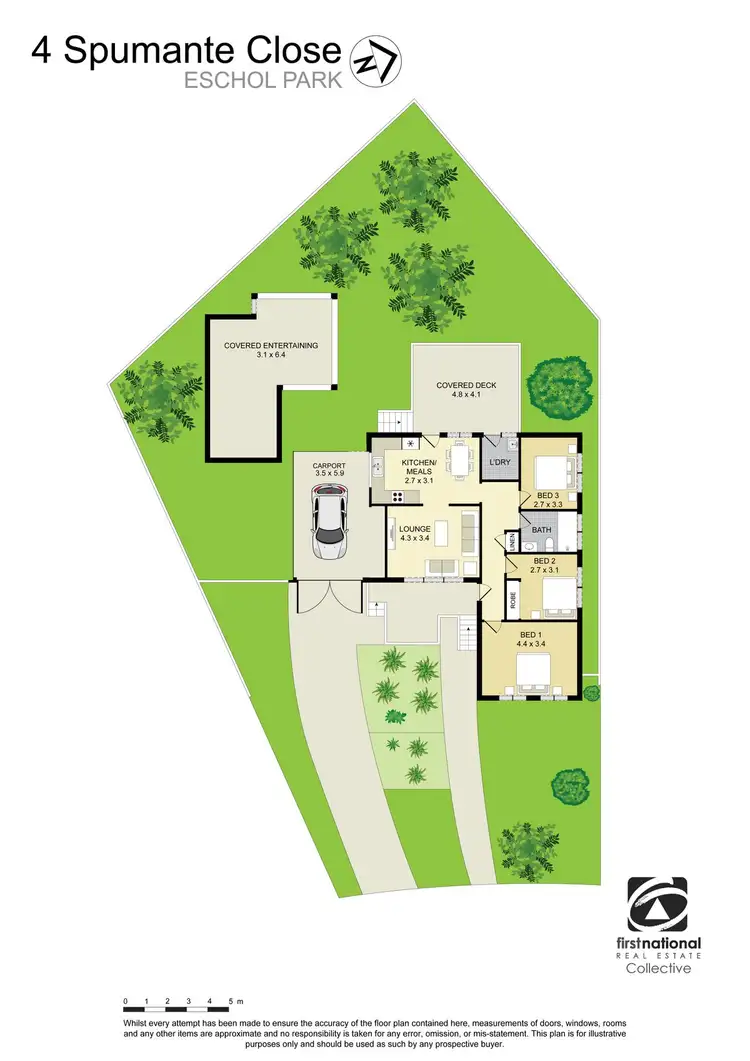 Floorplan of Homely house listing, 4 Spumante Close, Eschol Park NSW 2558