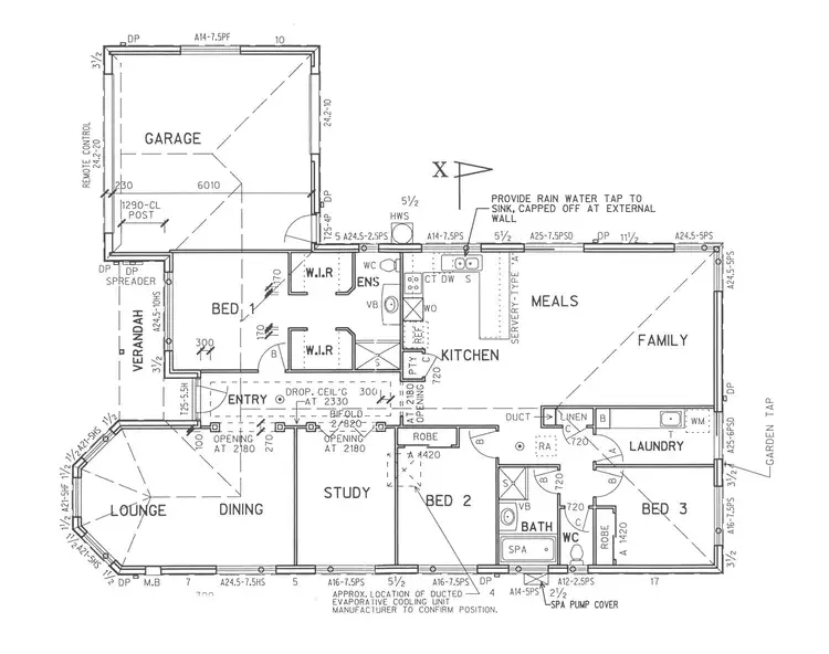 Floorplan of Homely house listing, 16 Plane Tree Drive, Mildura VIC 3500