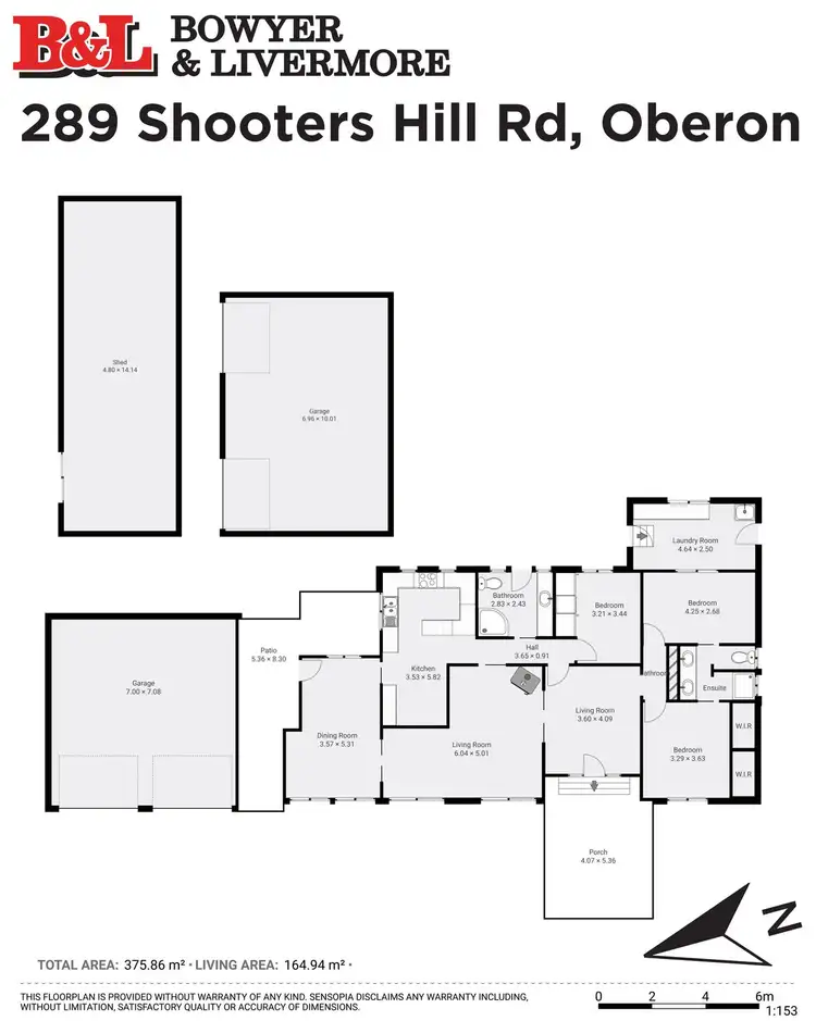 Floorplan of Homely rural property listing, 289 Shooters Hill Road, Oberon NSW 2787