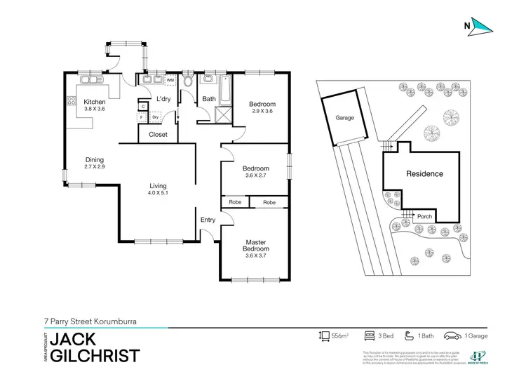 Floorplan of Homely house listing, 7 Parry Street, Korumburra VIC 3950