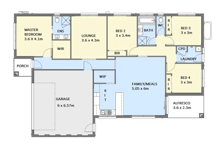 Floorplan of Homely house listing, 79 Sundance Promenade (L423), Pakenham VIC 3810