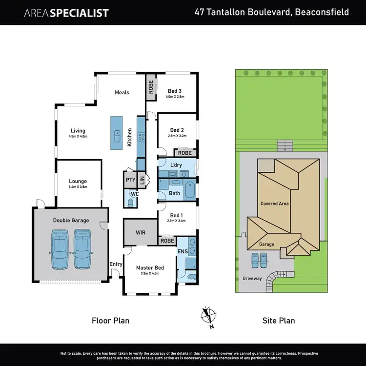 Floorplan of Homely house listing, 47 Tantallon Boulevard, Beaconsfield VIC 3807