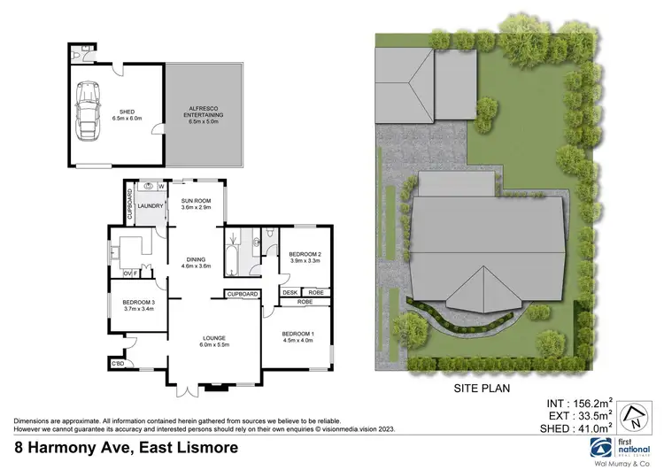 Floorplan of Homely house listing, 8 Harmony Avenue, East Lismore NSW 2480