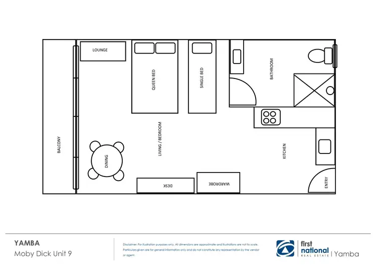 Floorplan of Homely apartment listing, Moby Dick 9/27-29 Yamba Road, Yamba NSW 2464