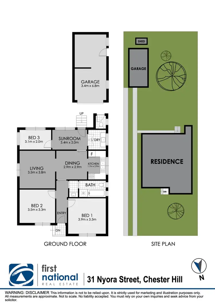 Floorplan of Homely house listing, 31 Nyora Street, Chester Hill NSW 2162