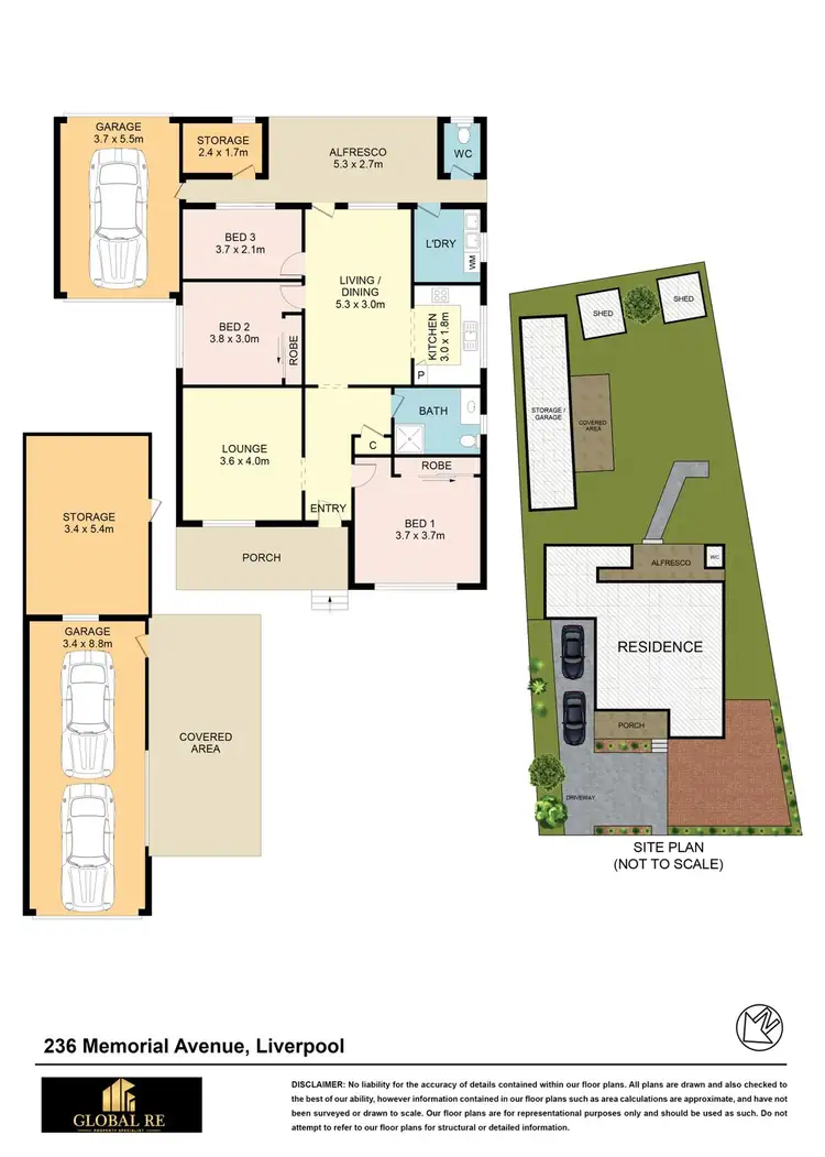 Floorplan of Homely house listing, 236 Memorial ave, Liverpool NSW 2170