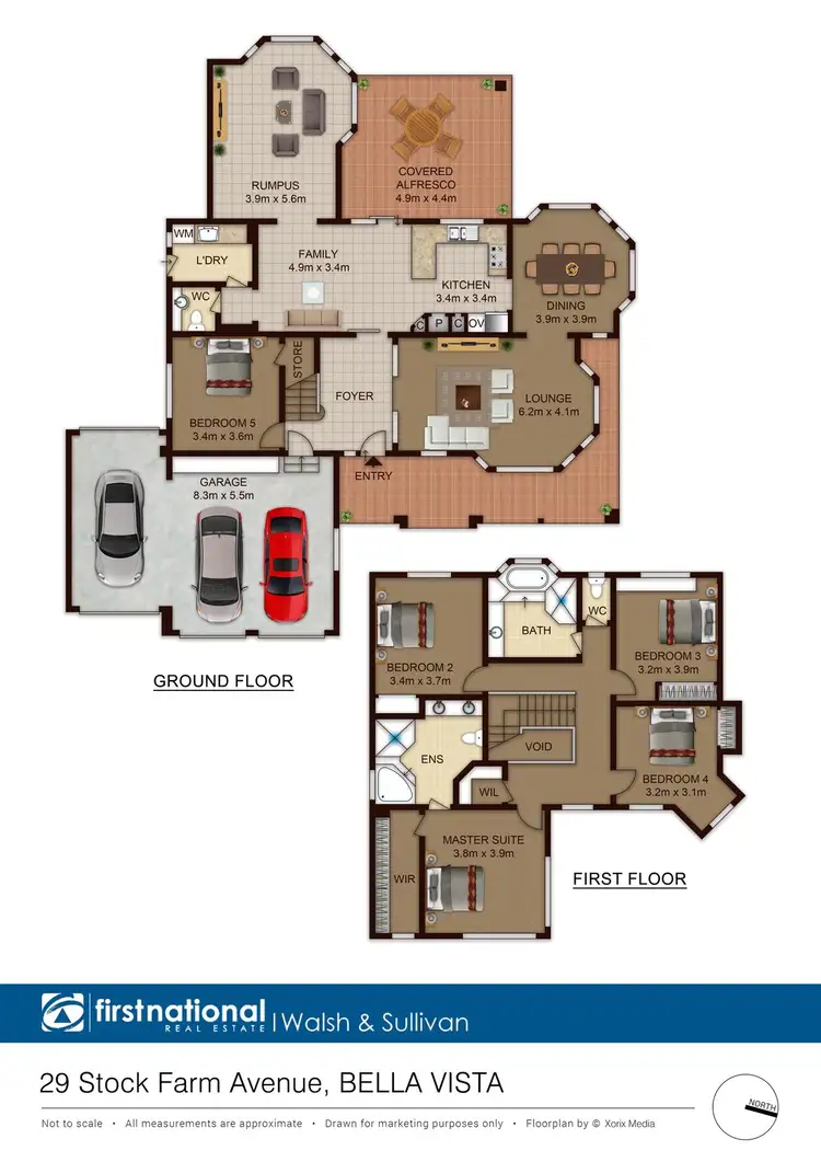 Floorplan of Homely house listing, 29 Stock Farm Avenue, Bella Vista NSW 2153