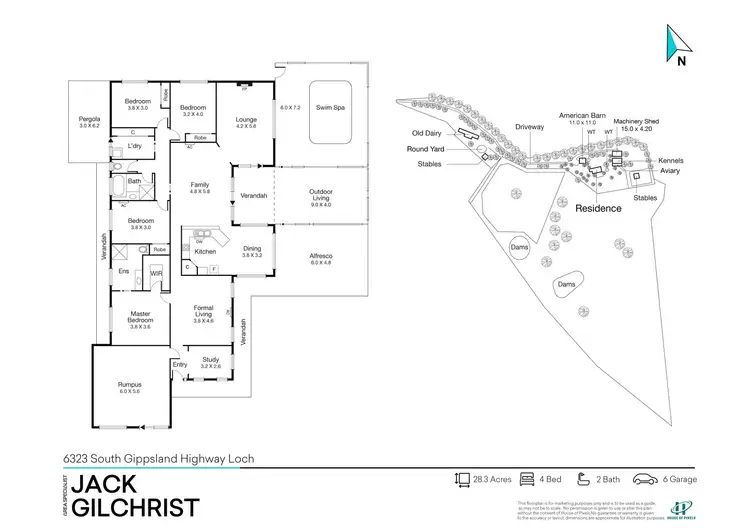 Floorplan of Homely house listing, 6323 South Gippsland Highway, Loch VIC 3945