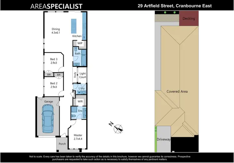 Floorplan of Homely house listing, 29 Artfield Street, Cranbourne East VIC 3977