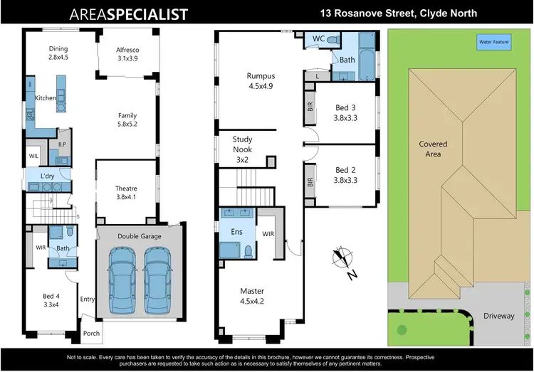 Floorplan of Homely house listing, 13 Rosanove Street, Clyde North VIC 3978