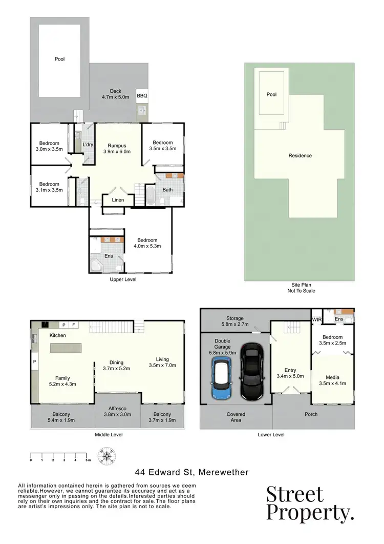 Floorplan of Homely house listing, 44 Edward Street, Merewether NSW 2291