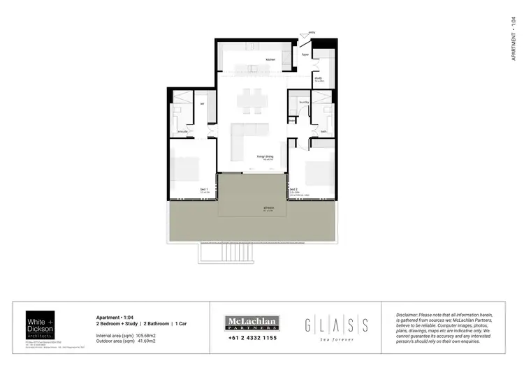 Floorplan of Homely apartment listing, Lot 4/1 Frances Street, The Entrance NSW 2261