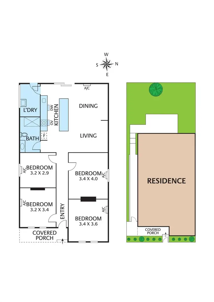Floorplan of Homely house listing, 55 Breese Street, Brunswick VIC 3056