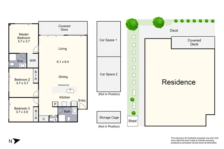Floorplan of Homely unit listing, 6/18 Hamilton Street, Bentleigh VIC 3204