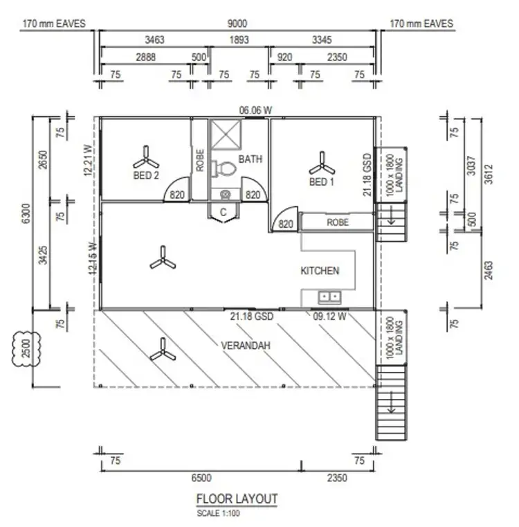 Floorplan of Homely house listing, 17 Atc Hall Road, Apple Tree Creek QLD 4660