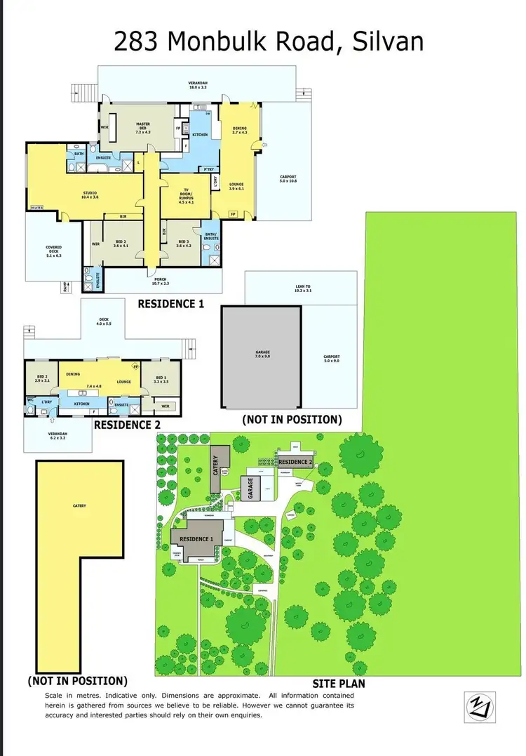 Floorplan of Homely house listing, 283 Monbulk Road, Silvan VIC 3795
