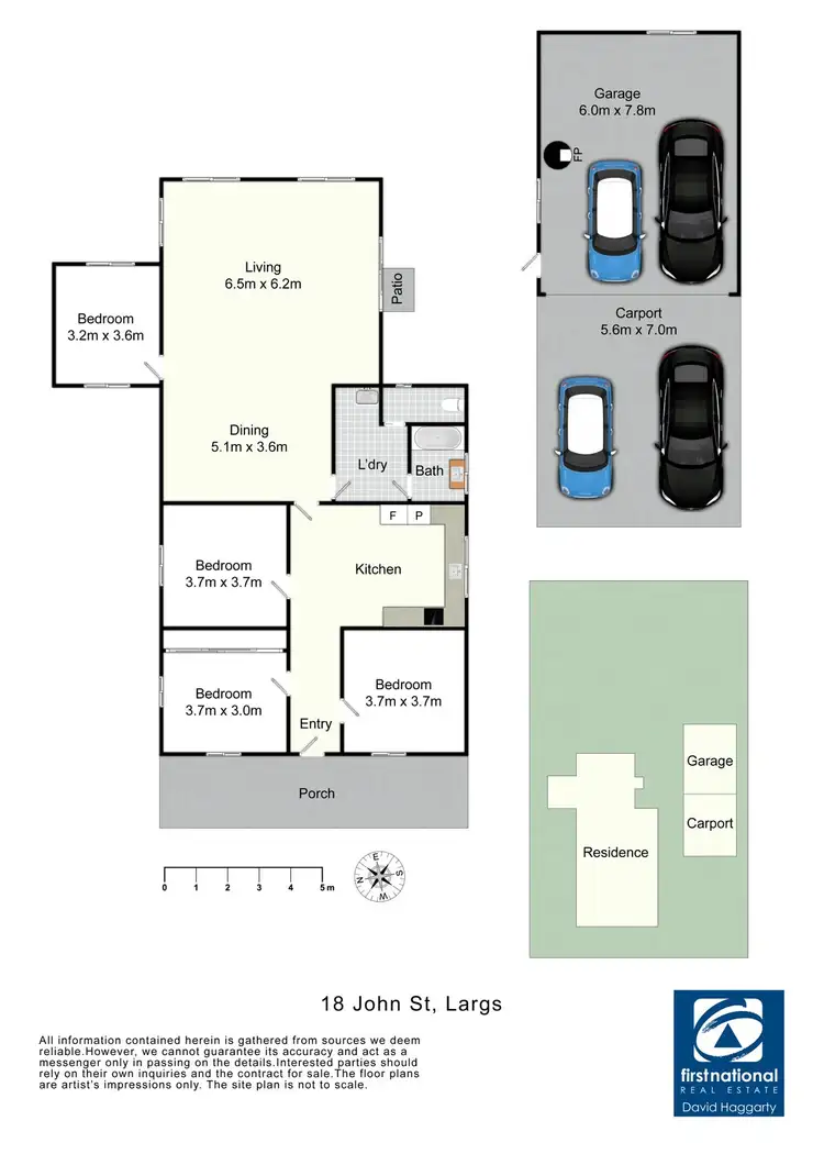 Floorplan of Homely house listing, 18 John Street, Largs NSW 2320