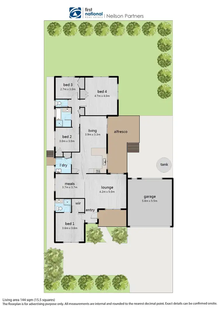 Floorplan of Homely house listing, 56 Lawrence Drive, Berwick VIC 3806