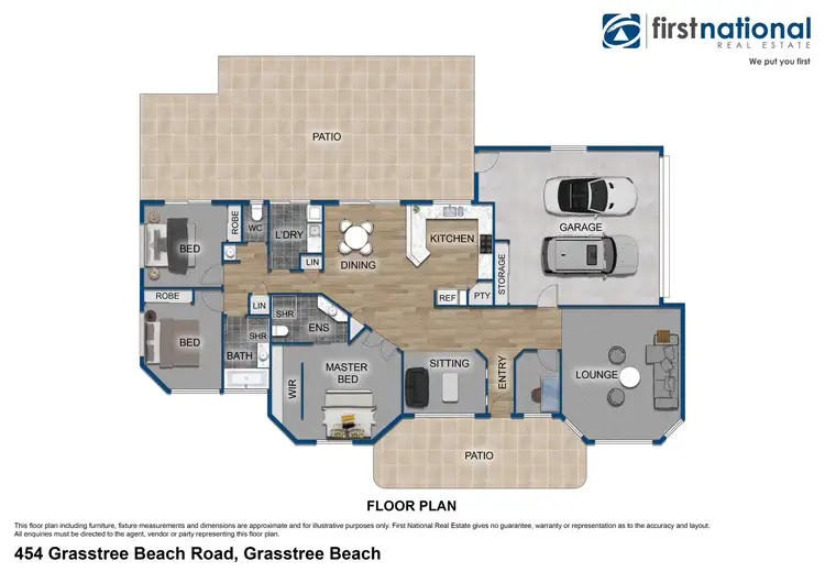 Floorplan of Homely house listing, 454 Grasstree Beach Road, Grasstree Beach QLD 4740