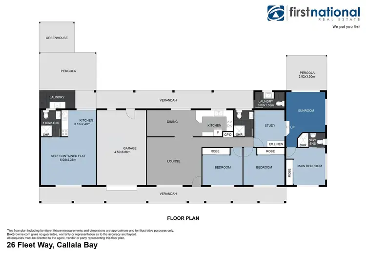 Floorplan of Homely house listing, 26 Fleet Way, Callala Bay NSW 2540