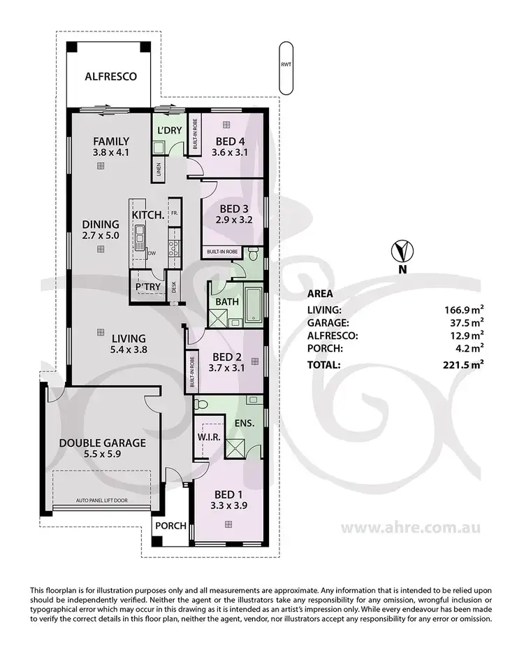 Floorplan of Homely house listing, 11 Byron Street, Mount Barker SA 5251