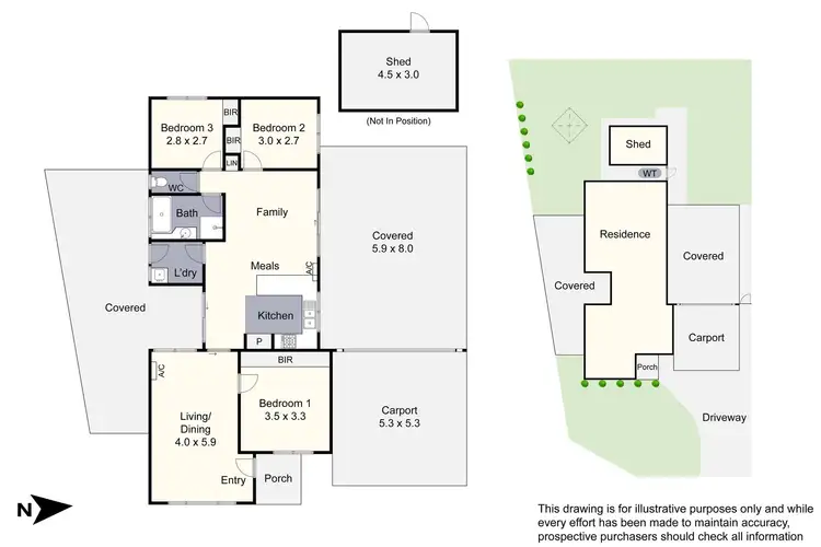 Floorplan of Homely house listing, 13 Crystal Gardens, Cranbourne West VIC 3977