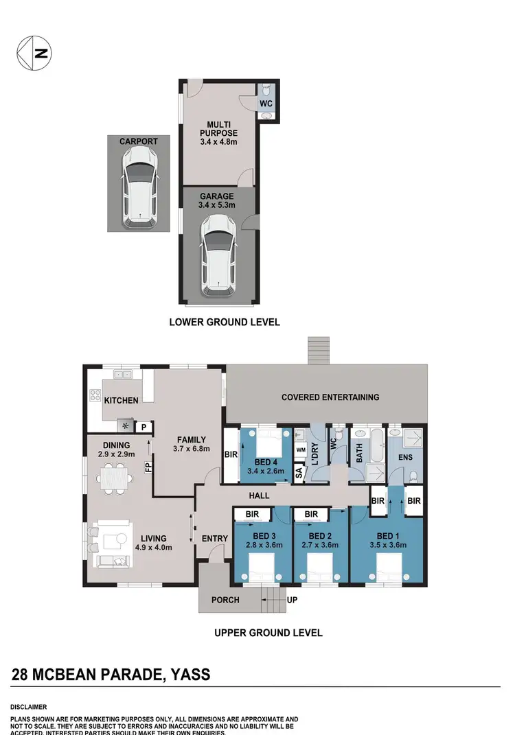 Floorplan of Homely house listing, 28 McBean Parade, Yass NSW 2582
