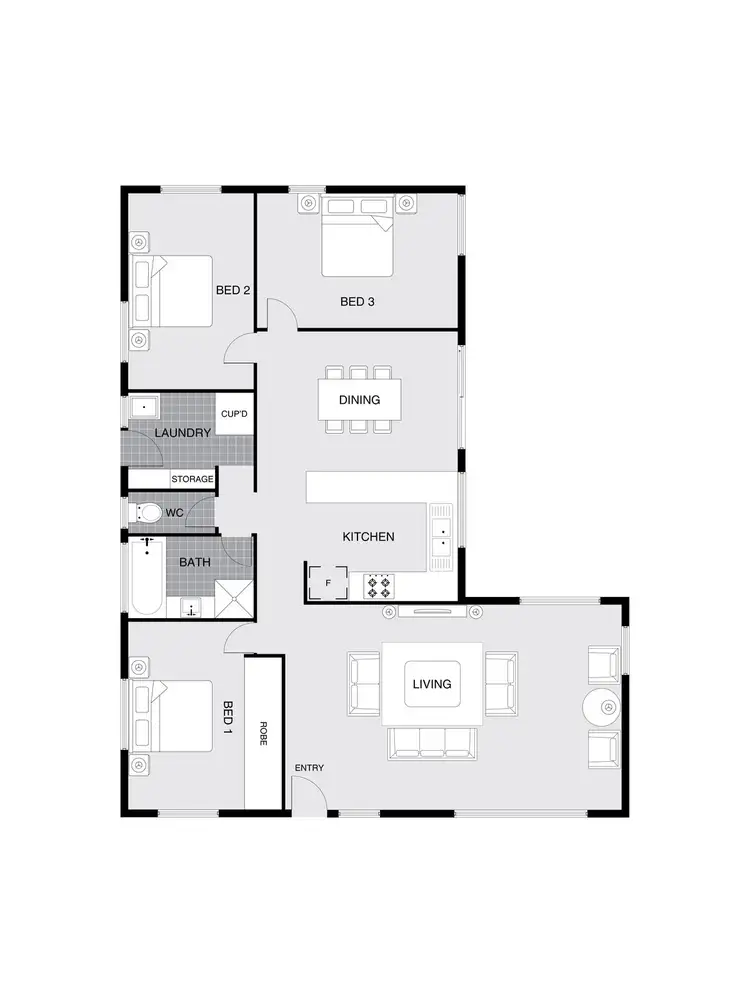 Floorplan of Homely house listing, 24 Whittell Crescent, Florey ACT 2615