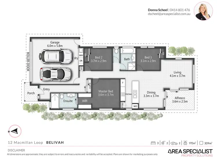 Floorplan of Homely house listing, 12 Macmillan Loop, Belivah QLD 4207