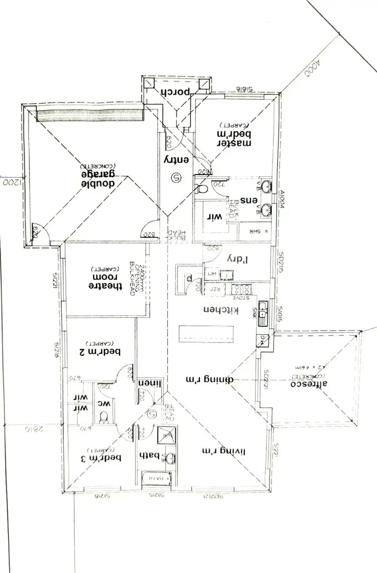 Floorplan of Homely house listing, 1 Pollys Way, Mildura VIC 3500
