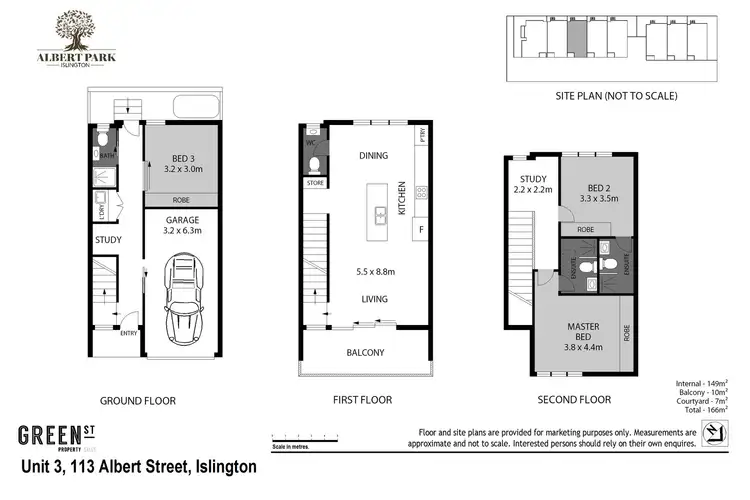 Floorplan of Homely townhouse listing, 3/113 Albert Street, Islington NSW 2296