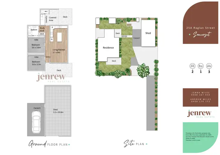 Floorplan of Homely house listing, 25a Raglan Street, Somerset TAS 7322