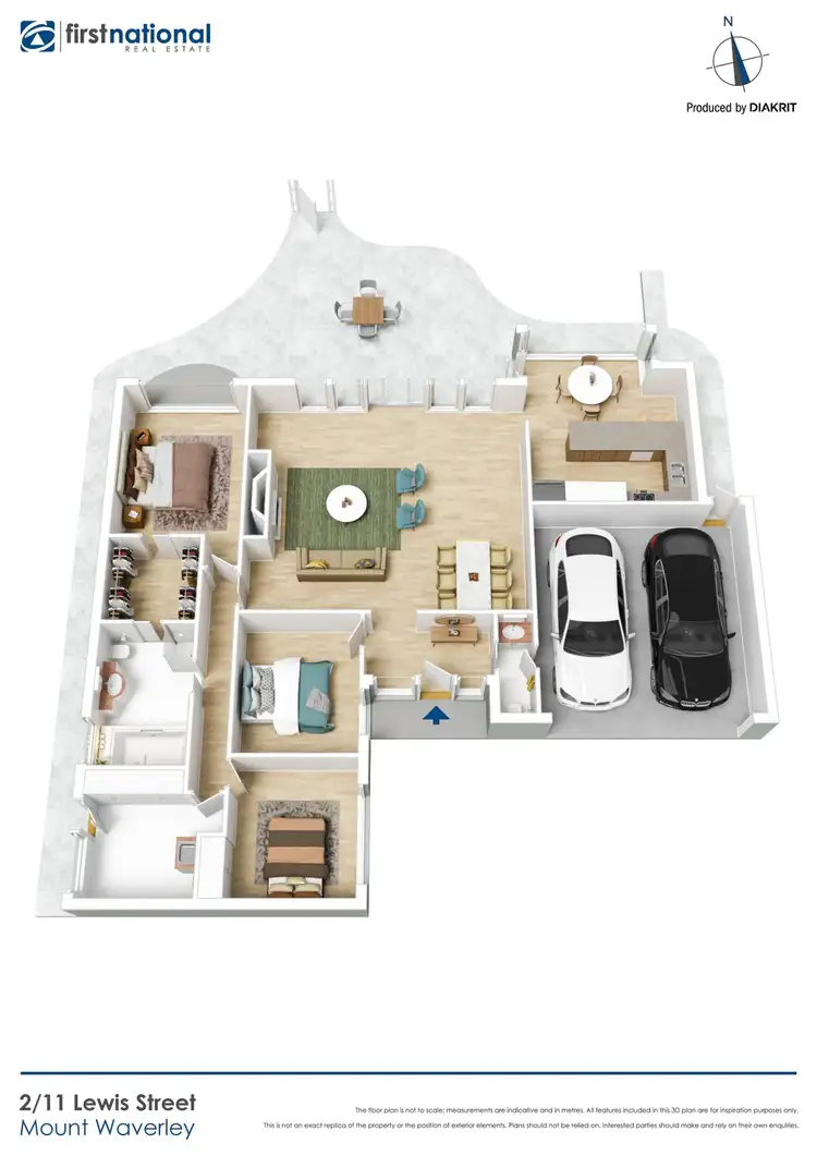 Floorplan of Homely unit listing, 2/11 Lewis Street, Mount Waverley VIC 3149