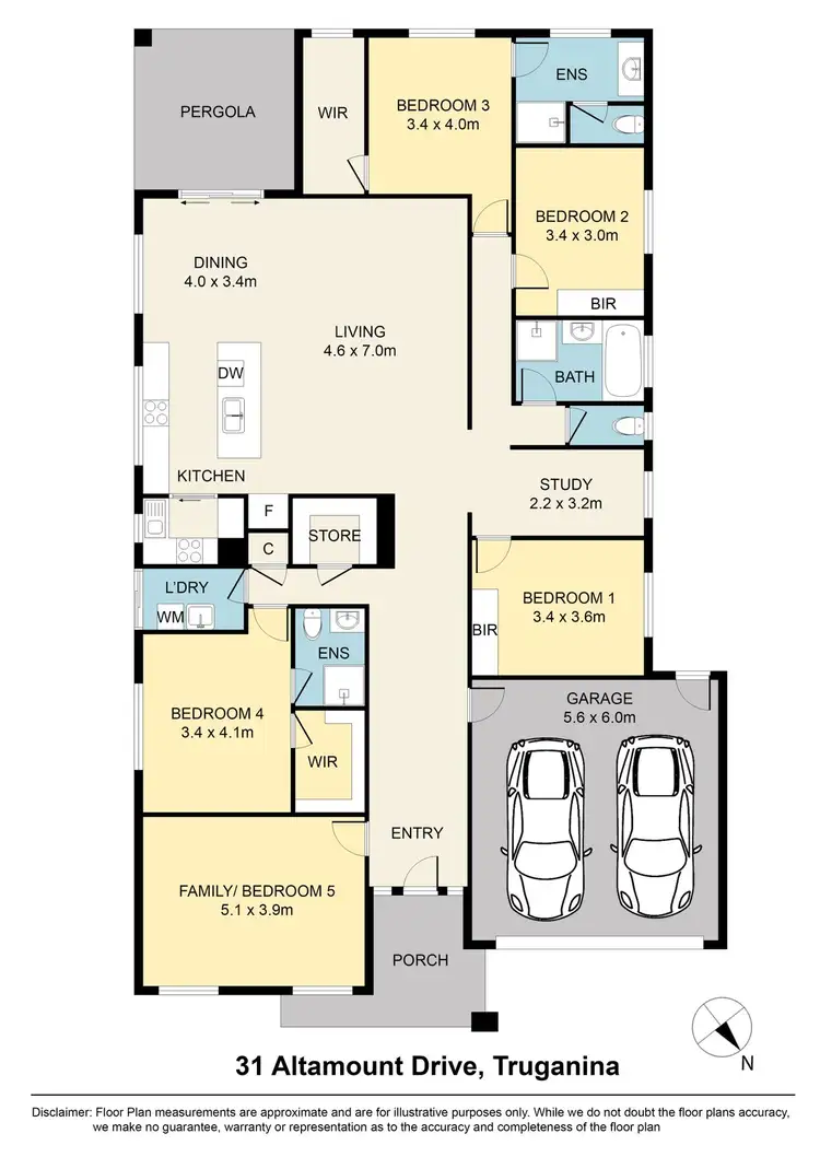 Floorplan of Homely house listing, 31 Altamount Drive, Truganina VIC 3029