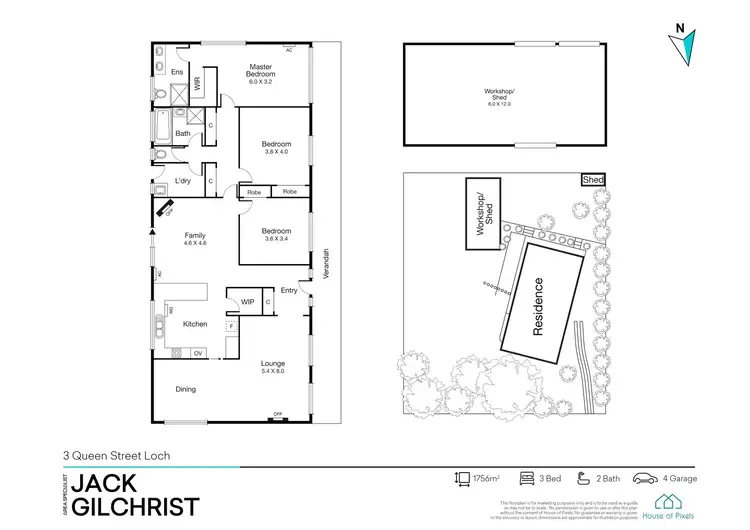 Floorplan of Homely house listing, 3 Queen Street, Loch VIC 3945