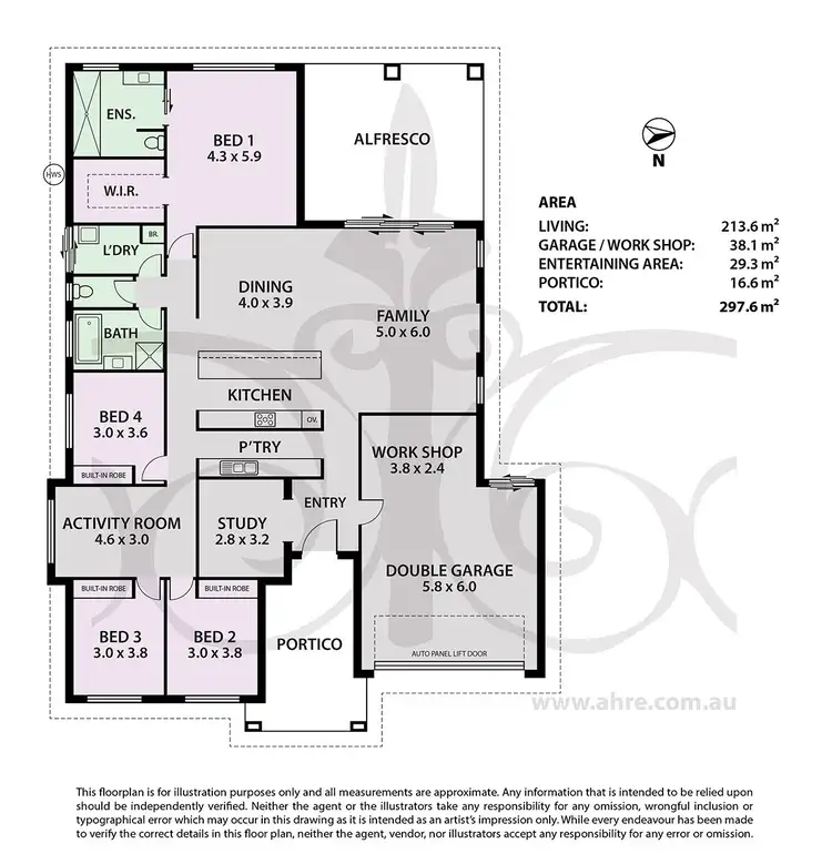 Floorplan of Homely house listing, 7 Horsnell Court, Mount Barker SA 5251