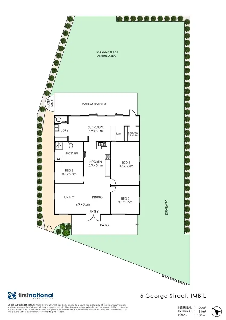 Floorplan of Homely house listing, 5 George Street, Imbil QLD 4570