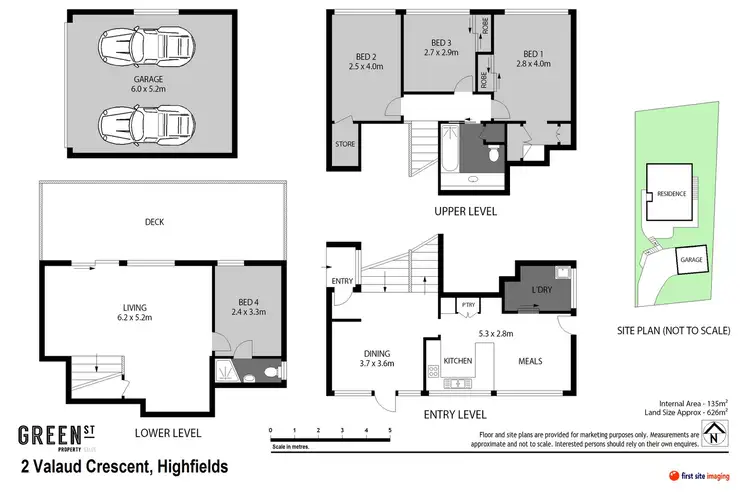 Floorplan of Homely house listing, 2 Valaud Crescent, Highfields NSW 2289